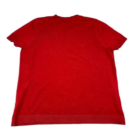 Lands' End Plus Size Short Sleeve Performance Sweater - Picture 3 of 5